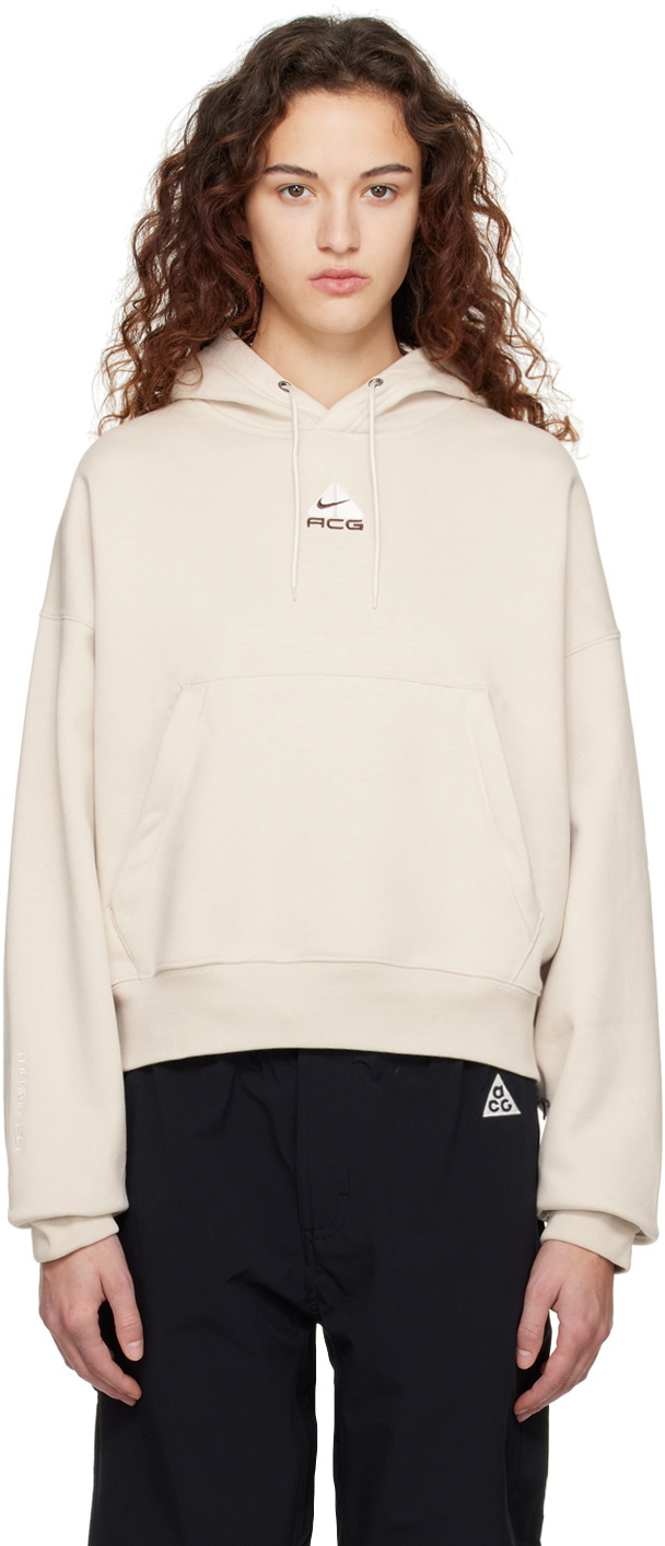 Beige Nike Pulli