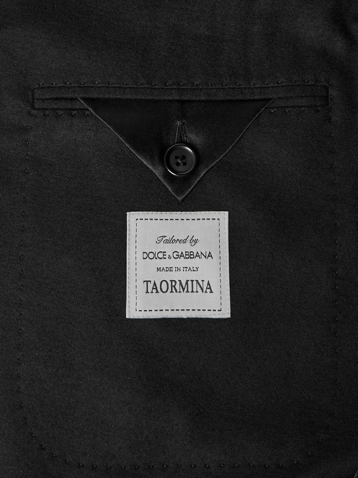 Dolce&Gabbana - Wool Suit Jacket - Black