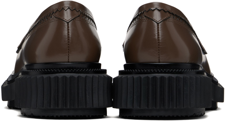 【関税込み】Adieu ブラウン＆オフホワイト Type 203 ローファー Brown & Off-White Type 203 Loafers by Adieu on Sale