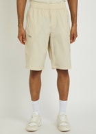 Moose Knuckles Topflight Shell Cargo Shorts Cream