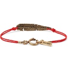 Isabel Marant - Cord and Gold-Tone Bracelet - Red