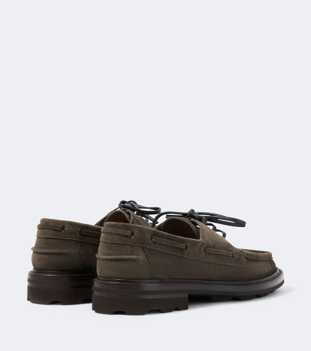 Brioni Suede boat shoes