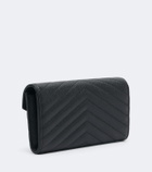 Saint Laurent Cassandre Large matelassé leather wallet