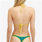 Miaou Women's Jo Bikini Top in Pine
