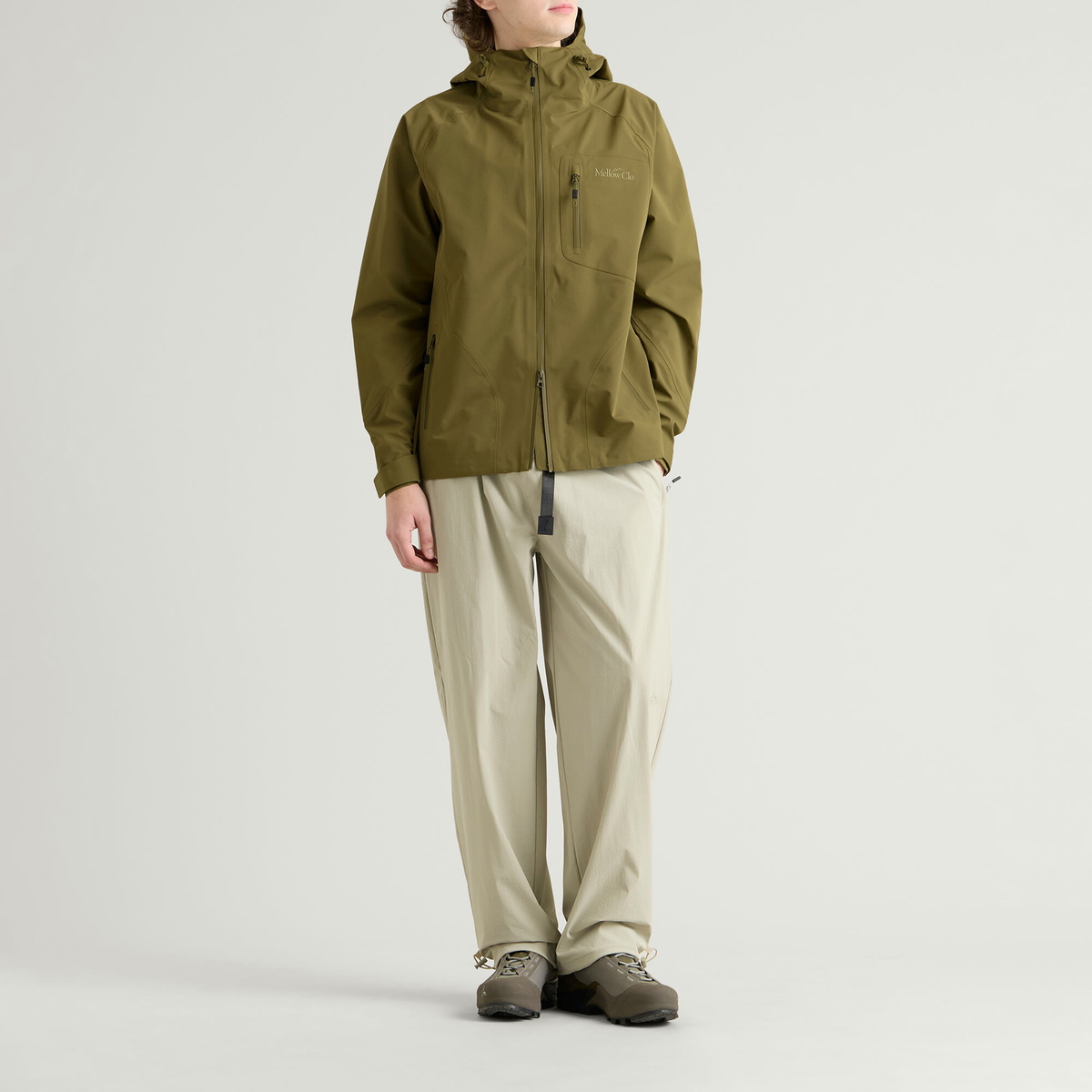 Mellow Clo Men's 3L Trek Jacket - END. Exclusive in Olive