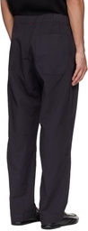 CASEY CASEY Navy Long Chasse Trousers