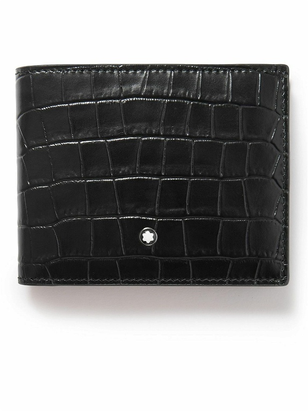 Photo: Montblanc - Meisterstück Croc-Effect Leather Billfold Wallet