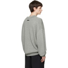 Fear of God ESSENTIALS Gray Signature 90s Knit Polo