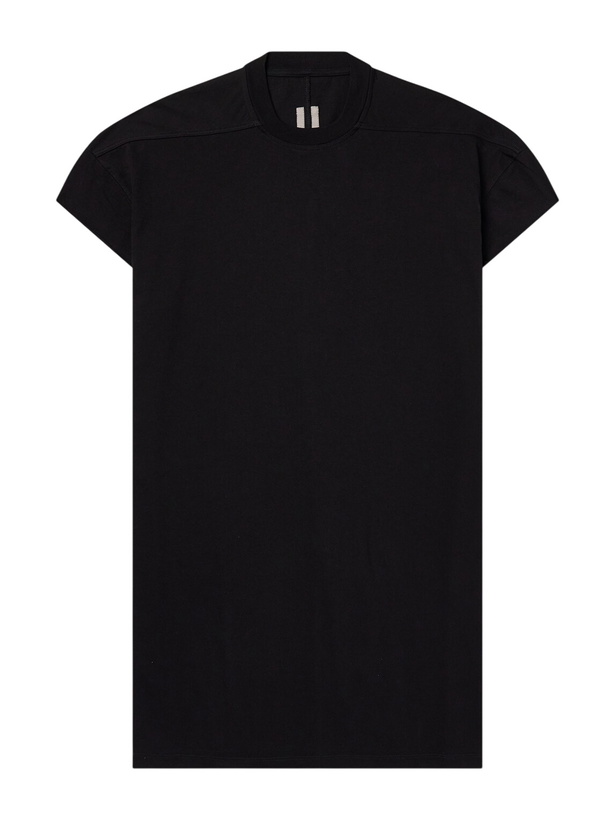Photo: Rick Owens - Cotton-Jersey T-Shirt - Black