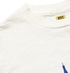 Velva Sheen - Printed Slub Cotton-Jersey T-Shirt - Men - White