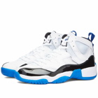 Air Jordan Men's Jumpman Two Trey Sneakers in White/Game Royal