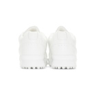 Saint Laurent White Joe and Jump Runner Sneakers