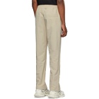 A-Cold-Wall* Beige Curved Stitch Track Pants