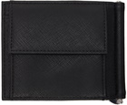 Emporio Armani Black Faux-Leather Wallet