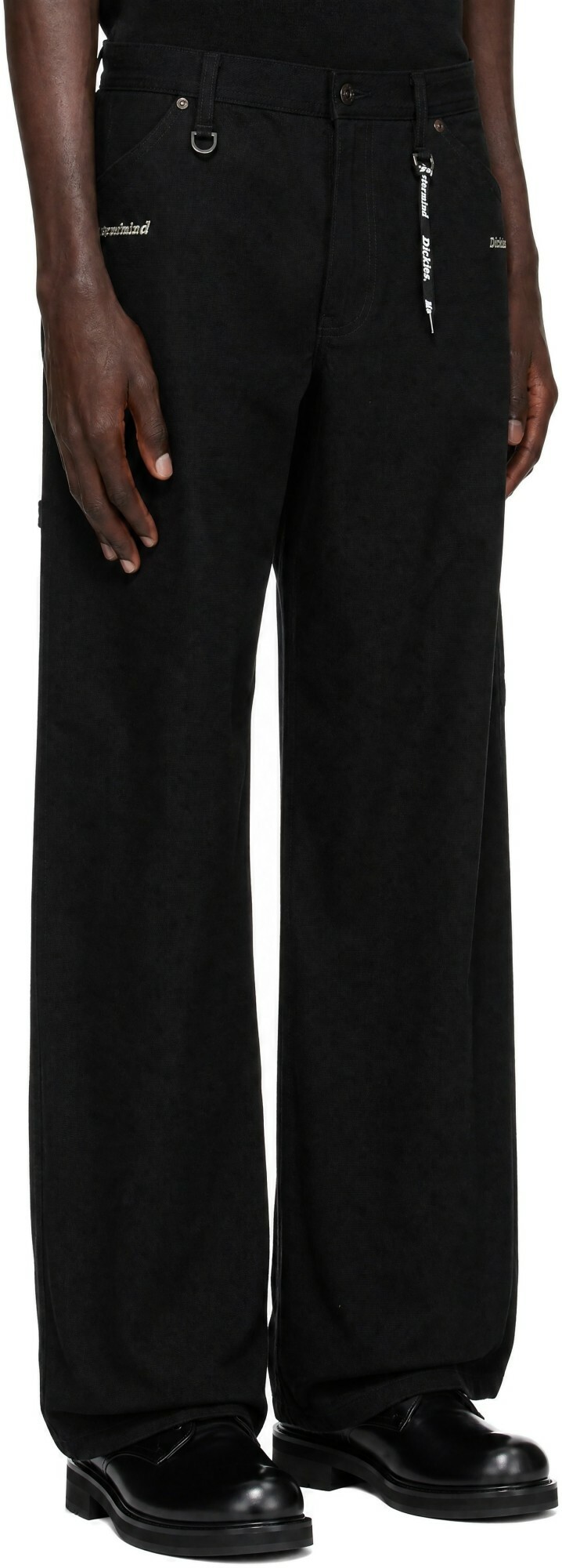 mastermind JAPAN Black Dickies Edition Duck Carpenter Jeans