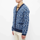 Corridor Men's Tessellation Cardigan in Blue