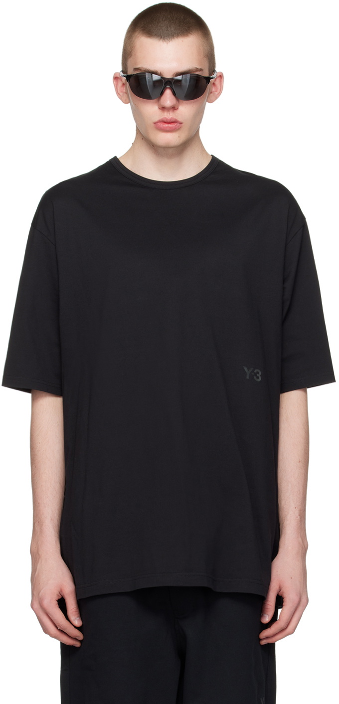 Y-3 Black Boxy T-Shirt Y-3