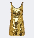 Rabanne Sequined minidress