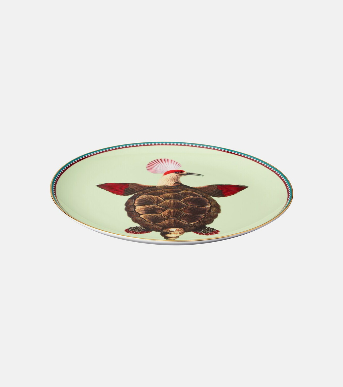 La DoubleJ Turtlair porcelain decorative plate