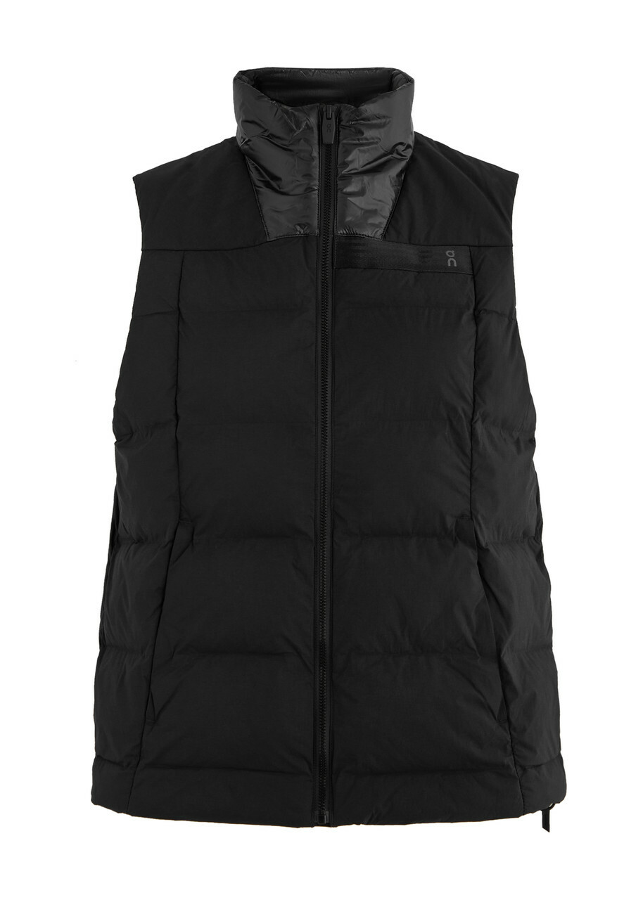 ON Challenger Quilted Shell Gilet Black