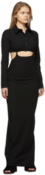 Jacquemus Black La Montagne 'La Robe Draio' Dress