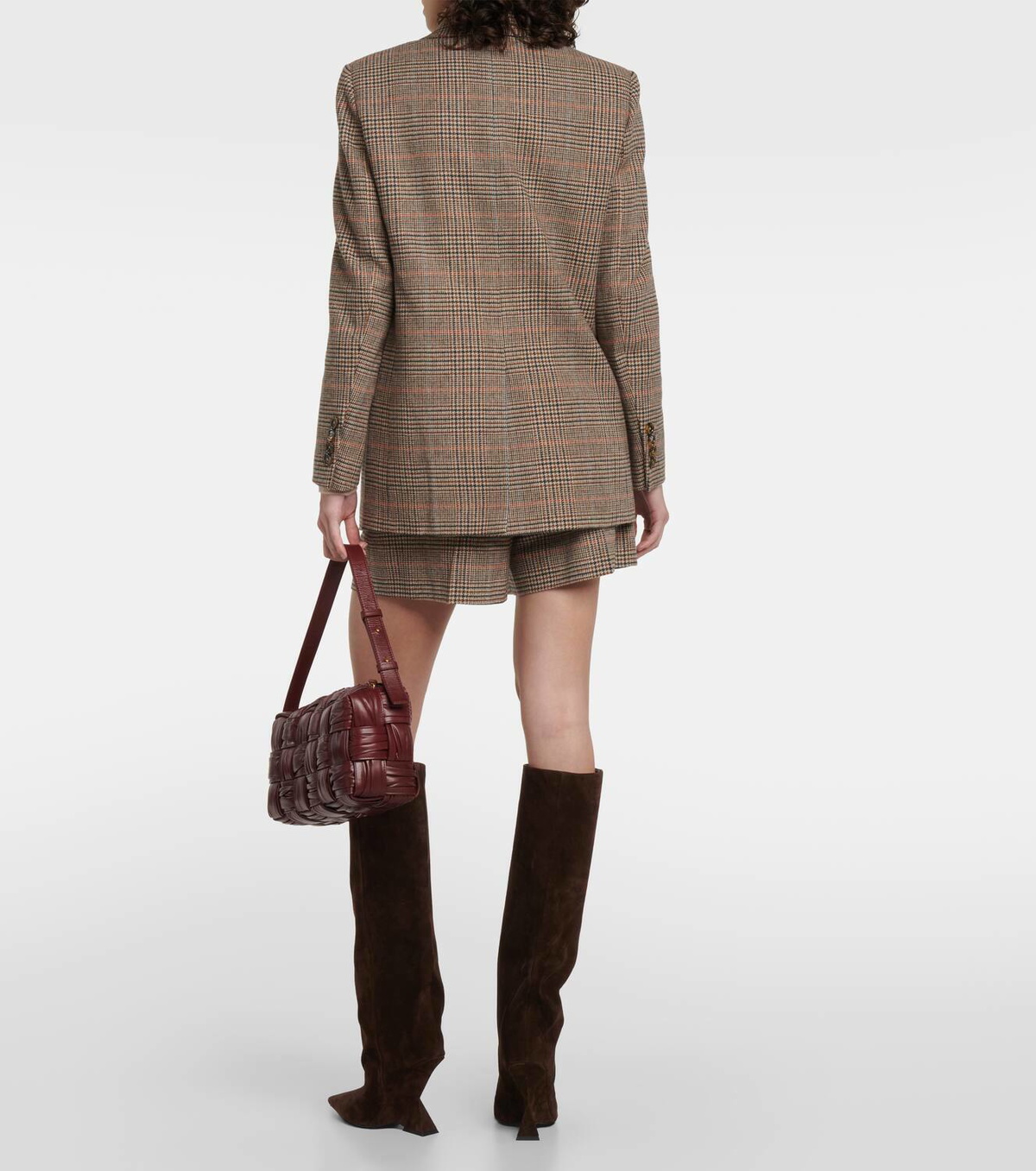 Blazé Milano Checked double-breasted blazer