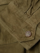 Polo Ralph Lauren - Suede Overshirt - Green