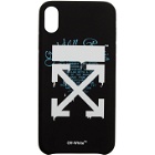 Off-White Black Dripping Arrows iPhone XR Max Case