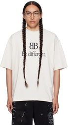 Balenciaga Off-White 'Be Different' T-Shirt