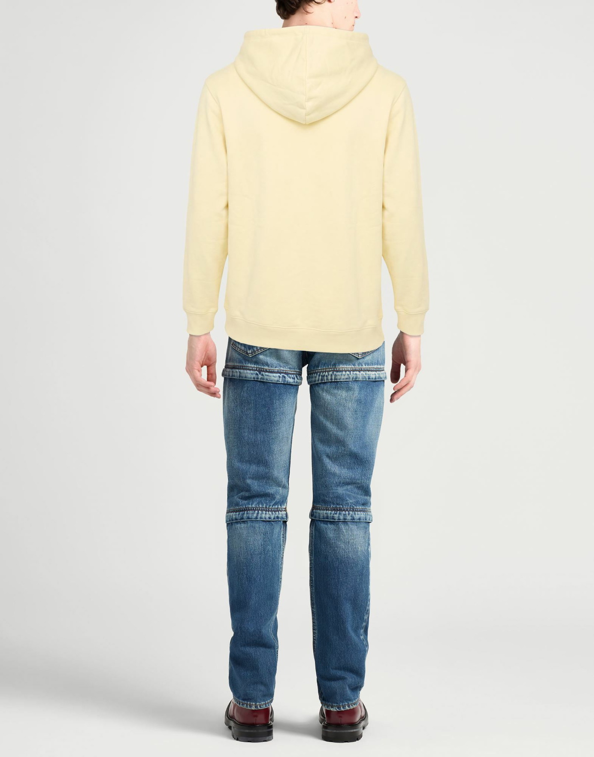 Lanvin Mens Sweatshirt Pastel in Yellow