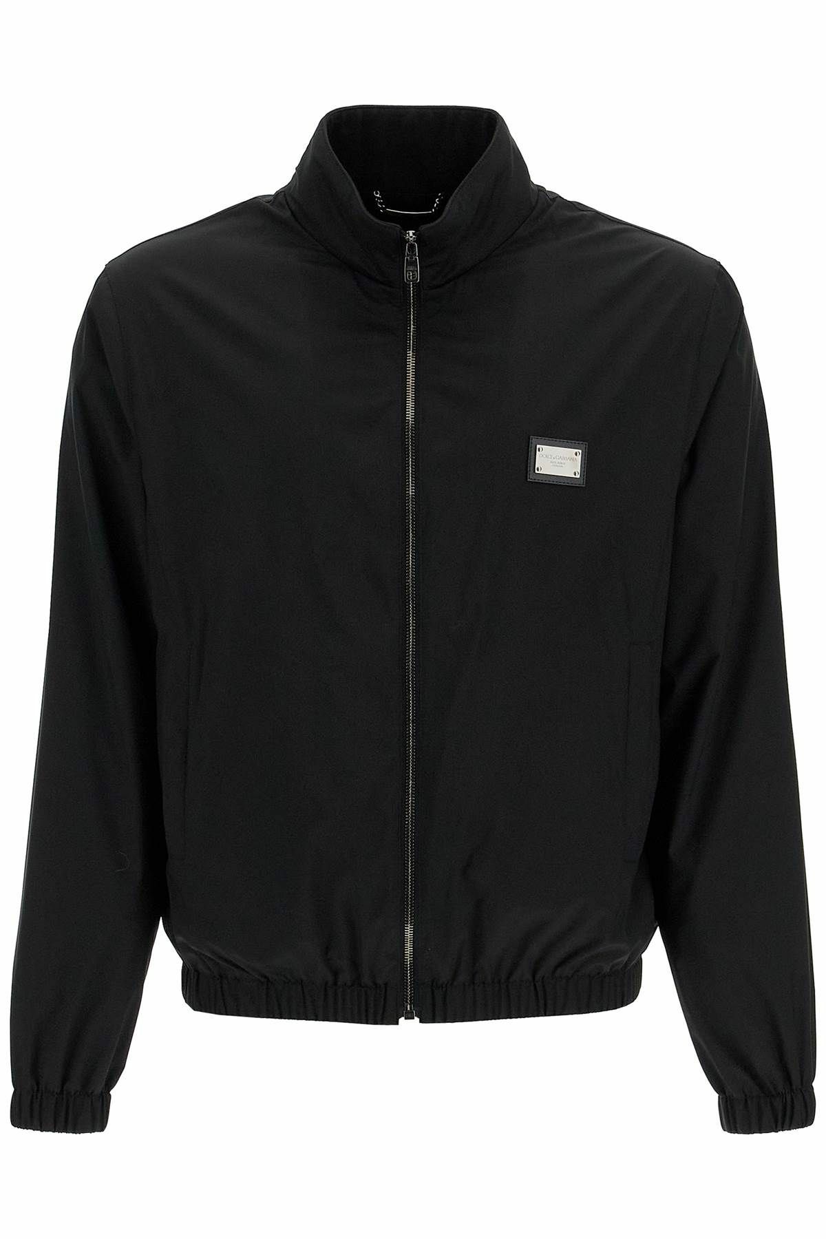 DOLCE & GABBANA lightweight nylon blouson Black Dolce & Gabbana 