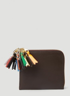 Zipper Pull Wallet in Brown