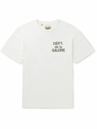 Gallery Dept. - Logo-Print Cotton-Jersey T-Shirt - White