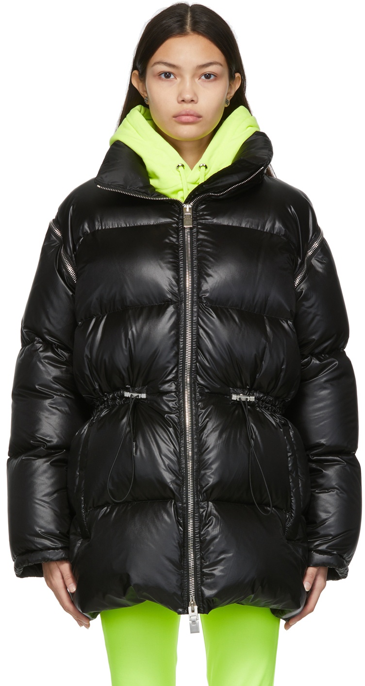 Givenchy Black Down Detachable Sleeves Puffer Jacket Givenchy