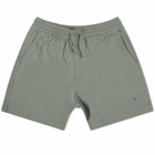 Y-3 Men's Core Logo Sweat Shorts in Stone Green