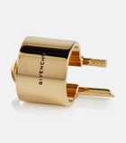 Givenchy - U Lock gold-plated ring