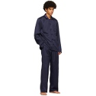 CDLP Navy Home Suit Long Sleeve Pyjama Set