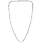 Tom Wood - Curb Oxidised Sterling Silver Necklace - Silver
