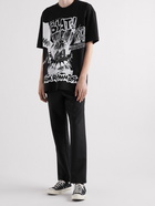 Comme des Garçons SHIRT - Christian Marclay Printed Cotton-Jersey T-Shirt - Black