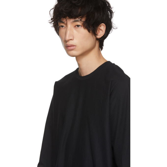Tシャツ・カットソー HOMME PLISSE' ISSEY MIYAKE 'Release' t-shirt Black MC February Long Sleeve Top in Black – SVRN