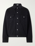 A.PRESSE - Cotton and Silk-Blend Piqué Jacket - Black