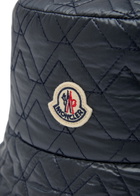 Moncler Reversible Quilted Nylon Bucket hat Navy