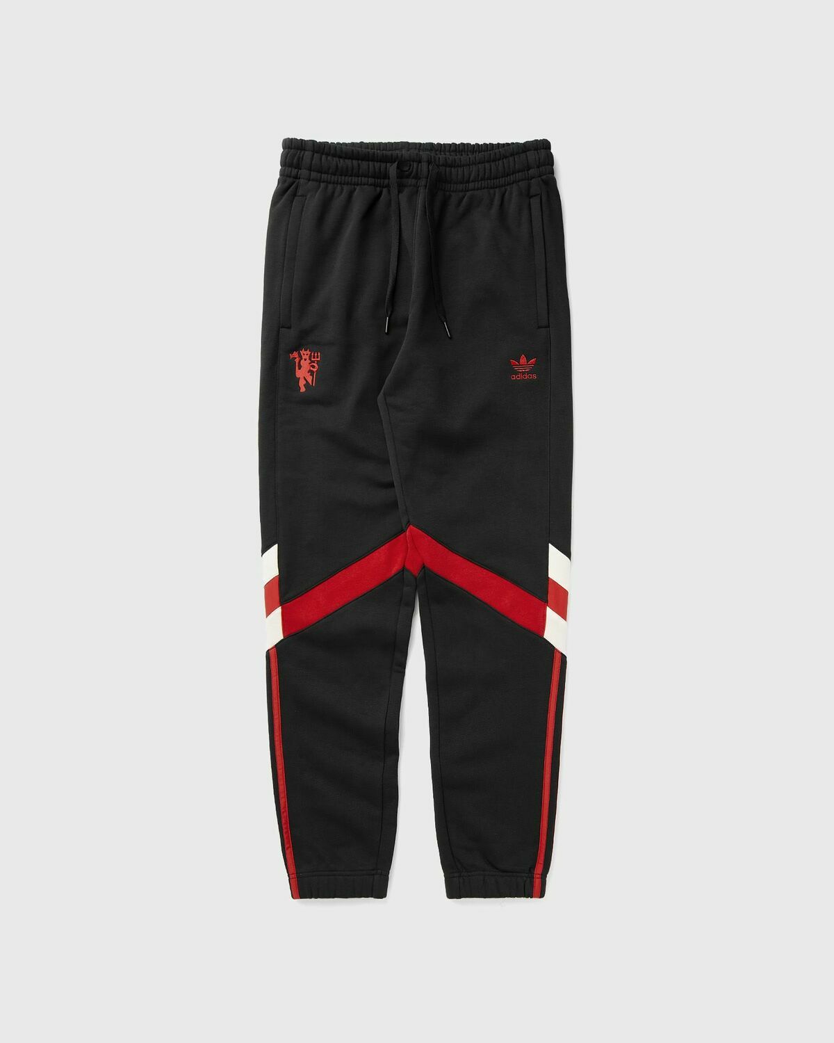 Adidas MANCHESTER UNITED ORIGINALS PANTS Black Mens Sweatpant