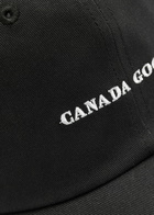 Canada Goose Everyday Stretch-cotton cap - Black And White - One Size