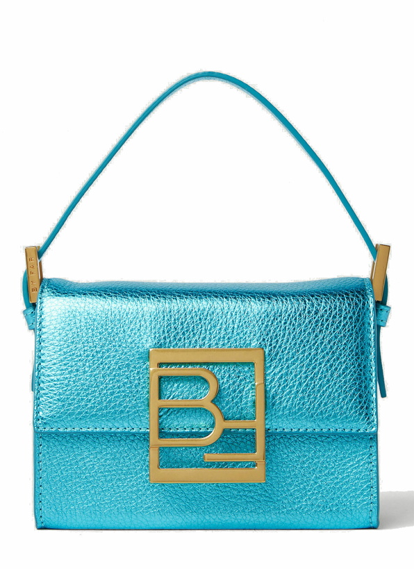 Photo: Fran Metallic Handbag in Blue