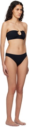 Bottega Veneta Black Knot Ring Bikini