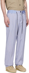 sacai Blue Thomas Mason Trousers