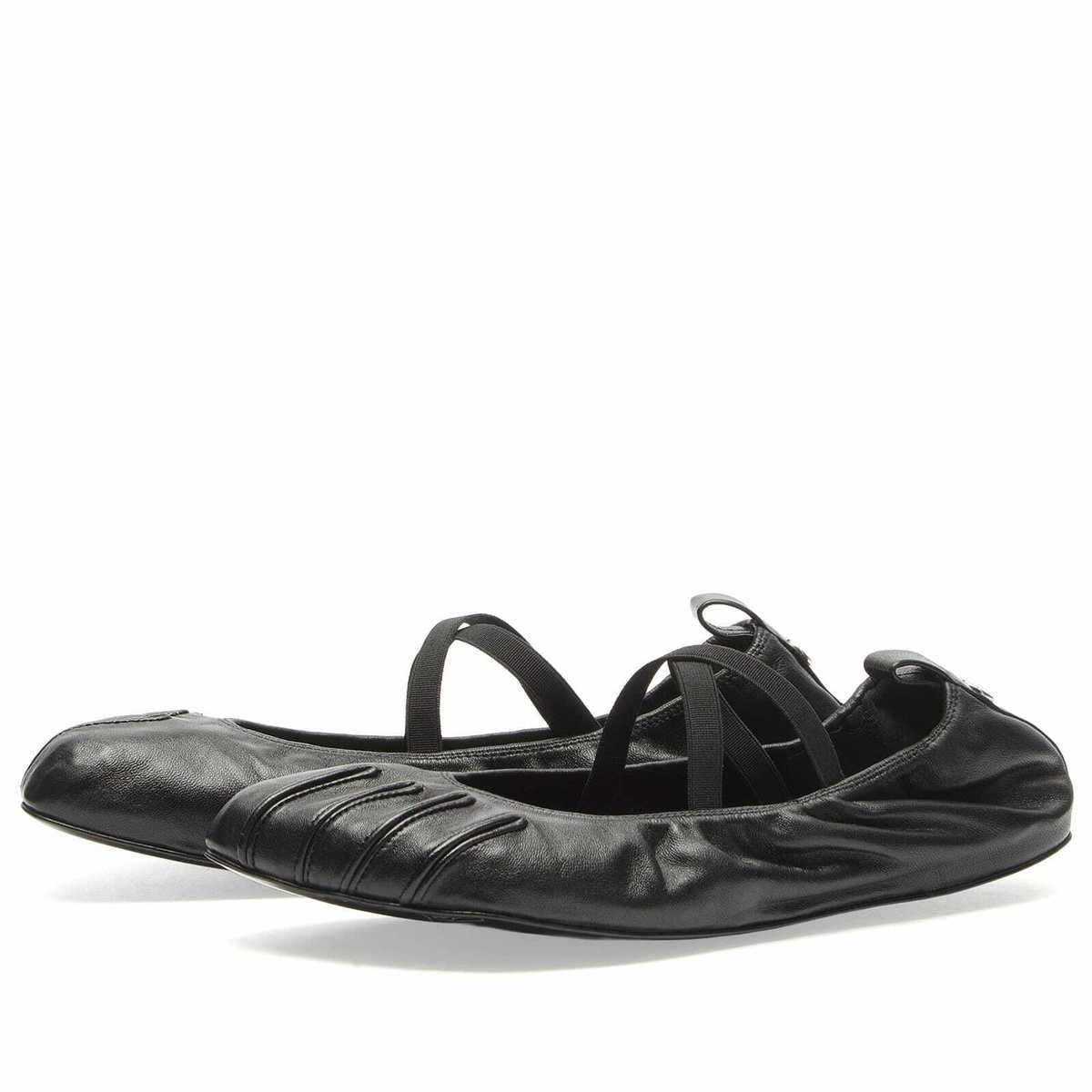 Coperni Women's Soft 5T Ballerinas in Black