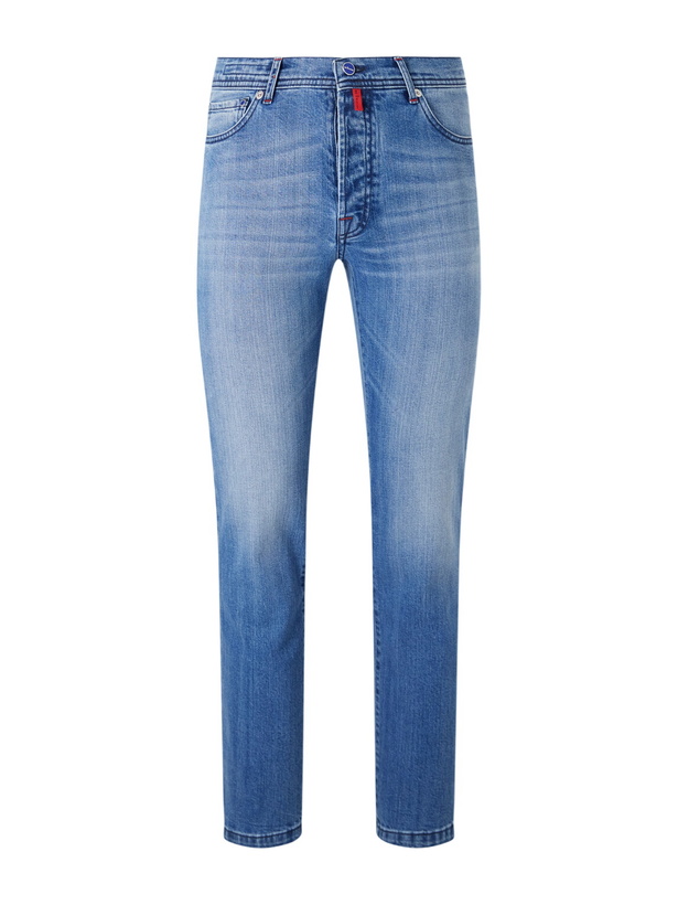 Photo: Kiton - Straight-Leg Jeans - Blue