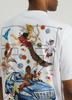 Off-white Skate Arrows Printed Cotton T-shirt